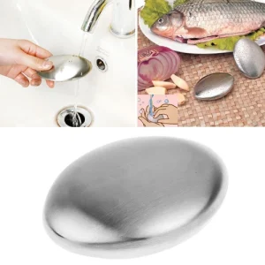 Silver Stainless Soap Odour Remover Kitchen Bar Hand Eliminating Odor Smell Chef